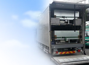 4トン・3トン　2段積ゲート車